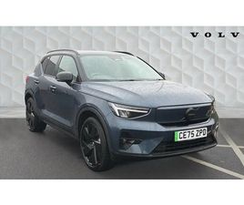 2025 VOLVO EX40 185KW EXT RANGE PLUS BLACK EDITON 78KWH 5DR AUTO