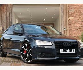 AUDI A8 3.0 TDI V6 BLACK EDITION TIPTRONIC QUATTRO EURO 6 (START/STOP) 4DR