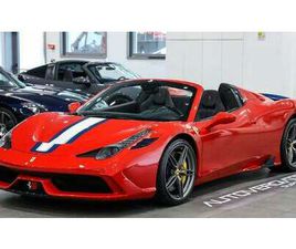 FERRARI 458 ITALIA SPIDER SPECIALE APERTA 2015 FERRARI 458 SPECIALE APERTA A VENDRE