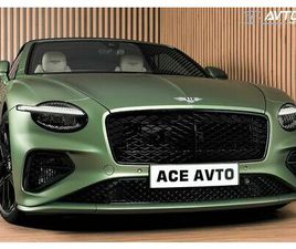 BENTLEY CONTINENTAL GTC BENTLEY CONTINENTAL GTC-780KM-FIRST-EDITION-MULLINER-HLAJ-SED-NAIM-22C