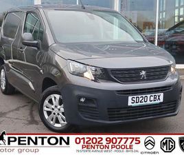 PEUGEOT PARTNER 1.5 BLUEHDI 1000 ASPHALT STANDARD PANEL VAN EAT8 S