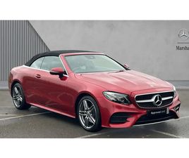 MERCEDES CLASSE E CABRIOLET E 220 2019 MERCEDES-BENZ E-CLASS CABRIOLET E220D AMG LINE 2DR 9G-TRONIC