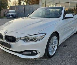 BMW SERIE 4 CABRIO 428 428 428I CABRIO LUXURY PELLE TAGLIANDI BMW