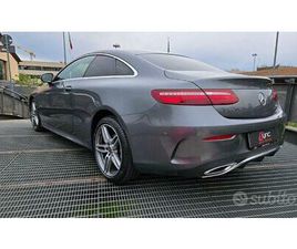 MERCEDES E 220D 4 MATIC COUPE UNIPRO TAGLIANDI MB