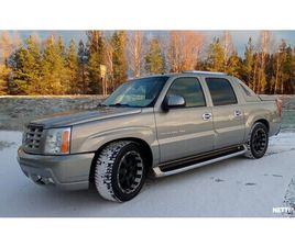 CADILLAC ESCALADE EXT EXT HENKILÖAUTO 6000CM3 A,HUIPPUKUNNOSSA! MUISTINAHKAPENKIT,RUOSTEETON,BOSE SOUNDIT, RAHOITUS JA KOTIINKULJETUSKIN! AVOL