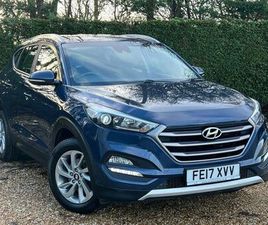 HYUNDAI TUCSON 1.7 CRDI BLUE DRIVE SE SUV 5DR DIESEL MANUAL EURO 6 (START/STOP) (116 PS)