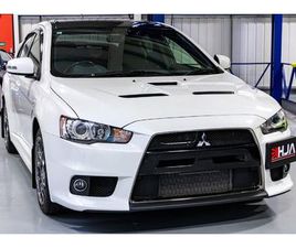 MITSUBISHI LANCER EVOLUTION MITSUBISHI LANCER EVOLUTION X FINAL EDITION, 1 OWNER WITH FULL MAIN DEALER HISTORY