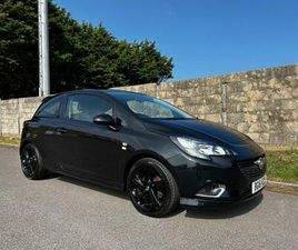 VAUXHALL CORSA 2016 VAUXHALL CORSA 1.4T LIMITED EDITION 3DR 2016-16 HATCHBACK PETROL MANUAL