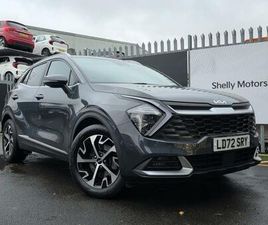 KIA SPORTAGE 2022 KIA SPORTAGE 1.6T GDI ISG 3 5DR ESTATE PETROL MANUAL