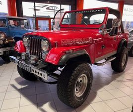 JEEP CJ7 JEEP CJ7 CJ 7 4.2L ROUGE 1984