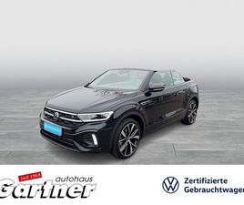 VOLKSWAGEN T-ROC CABRIOLET 1.5 L TSI OPF DSG REAR VIEW SHZ IQLIGHT KLIMA LED LEDER ALU
