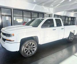 2018 CHEVROLET SILVERADO 1500 DOUBLE CAB CUSTOM PICKUP 4D 6 1/2 FT V8,