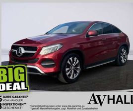MERCEDES GLE COUPE GLE COUPE 500 COUPÉ 4MATIC NAVI *8FACH BEREIFT UVM.