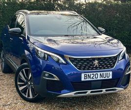 2020 PEUGEOT 3008 SUV 1.2 PURETECH GT LINE EAT8