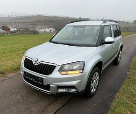 SKODA YETI OUTDOOR SKODA YETI ACTIVE OUTDOOR 4X4 ALLRAD 2.0TDI