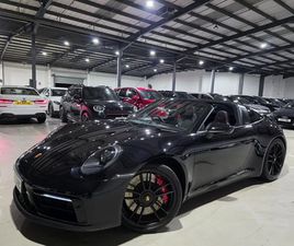 PORSCHE 911 3.0T 992 4 GTS TARGA PDK 4WD EURO 6 (S/S) 2DR LOW MILEAGE,1 P/OWNER CONVERTIBLE 2022, 7800 MILES, £104995 - 33000402 - EXCHANGEANDMART.CO.UK