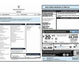 2024 MASERATI GHIBLI MODENA ULTIMA Q4