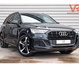 2020 Y AUDI Q7 3.0 TDI V6 45 BLACK EDITION SUV 5DR DIESEL TIPTRONIC QUATTRO EURO 6 (S/S) (231 PS)