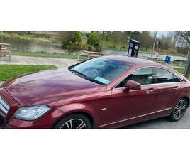 BEAUTIFUL MERCEDES BENZ CLS / RED / AUTOMATIC / DIESEL / BEIGE LEATHER SEATS