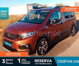 PEUGEOT RIFTER PEUGEOT RIFTER GT LINE STANDARD BLUEHDI