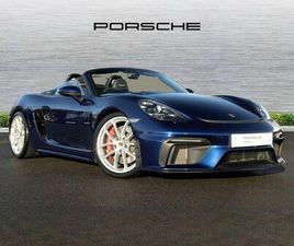 PORSCHE 718 BOXSTER SPYDER 4.0 SPYDER EURO 6 (START/STOP) 2DR