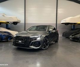 AUDI RS3 – 400CV MALUS PAYÉ 17 500 KM FREINS CÉRAMIQUES PACK DYNAMIQUE RS BO