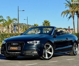 AUDI A5 CABRIOLET 3.0 V6 TDI 245CH S-LINE PLUS QUATTRO S-TRONIC B&O SIEGES S5 ROTOR GROSSE REVISION NEUVE