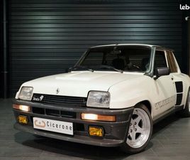 RENAULT R5 5 TURBO 2 – 1984 ÉTAT EXCEPTIONNEL HISTORIQUE COMPLET JANTES TRAMONT SIÈGES 1 PRÊTE À ROULER -