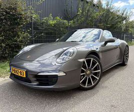 PORSCHE 911 CABRIOLET 991 CARRERA 4 CABRIO 3.4 CARRERA 4 / AUTOMAAT / NAVI / SPORT CHR