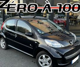 PEUGEOT 107 PHASE 2 1.0I BLACK & SILVER 2-TRONIC 5P 68CH BOÎTE AUTO