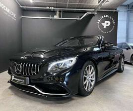MERCEDES CLASSE S CABRIOLET S 63 AMG 4 MATIC/ DESIGNO/ MASSAGE/ / BURMESTER/ 360/ VOL