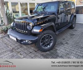 JEEP WRANGLER SAHARA 2.0L 80TH, AHK, OFFROAD REIFEN