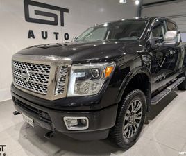 NISSAN TITAN XD 5,0V8 CUMMINS PLATINUM RESERVE. POLTTOAINETOIMINEN LÄMMITIN PUHELINOHJAUKSELLA. ALV. NAHAT. NAVI. KAMERA.