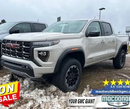 2026 GMC CANYON AT4 - HEATED SEATS - REMOTE START - $410 B/W