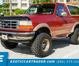 FORD BRONCO 1995 FORD BRONCO EDDIE BAUER EDITION