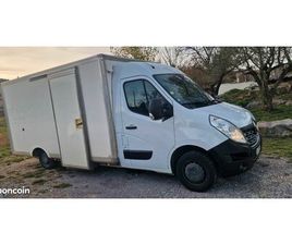 RENAULT MASTER III 140CV PLANCHÉ CABINE CAISSE 20M3 DE 2019 A 7 500 HT, CLIMATISE PRET A TRAVAILLER