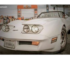 VENDS CORVETTE C3-STINGRAY 1981 BLANCHE