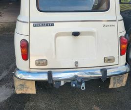 RENAULT R4 4L RENAULT 4L SAVANE