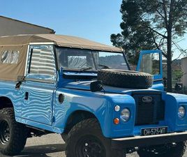 LAND ROVER SERIE III LAND ROVER SERIE 3 SORTIE DE RESTAURATION