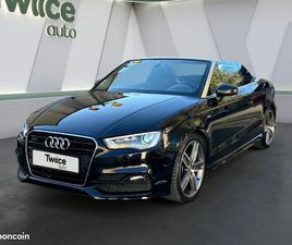 AUDI A3 CABRIOLET 2.0 TDI 150 - S-TRONIC7 - B&O - FINITION S-LINE - GARANTIE 12 MOIS