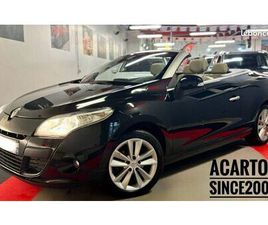 RENAULT MÉGANE CC/1ERE MAIN/BOITE AUTOMATIQUE/FULL OPTIONS/AN2011/TRÈS PROPRE
