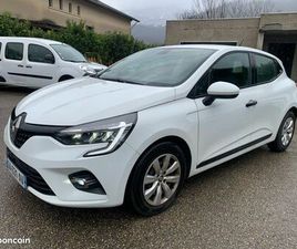 RENAULT CLIO SOCIETE BLACK FRIDAY DESTOCKAGE CLIO 5 SOCIÉTÉ NAV ESSENCE TCE 90 CV 1 ÉRE MAIN HISTORIQUE COMPLET RENAULT 7908 HT 46000 KM SEULEMENT GARANTIE 1 AN OFFERTE
