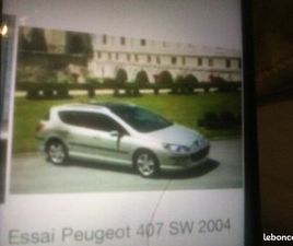 PEUGEOT 407 SW DISTRIBUTION NEUF