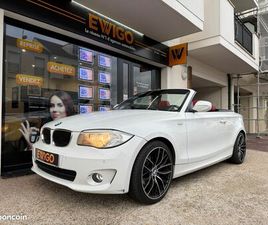 BMW SERIE 1 CABRIO 120 BMW SERIE 1 CABRIOLET 2.0 120D 177CH EXCLUSIVE SIÈGES CHAUFFANTS