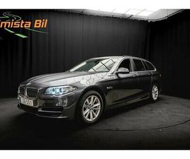 BMW SERIE 5 TOURING 520 D DRAG STORA-SKÄRMEN RATTVÄRME NAVI-PRO 190HK