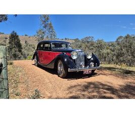 1947 JAGUAR MARK IV NOIR MANUEL, 4 VITESSES CONDUITE À DR...