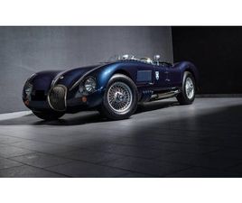 1972 JAGUAR TYPE C REPLICA BLEU FONCÉ MANUEL, 4 VITESSES...