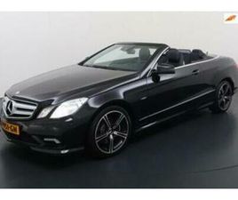 MERCEDES CLASSE E CABRIO E 350 MERCEDES-BENZ E-KLASSE E350 AMG CABRIO 350 AMG PAKKET CGI EL — MERCEDES-BENZ — MARKTPLAATS