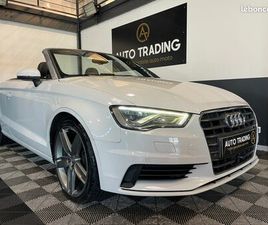 AUDI A3 CABRIOLET 180 AMBITION LUXE S TRONIC BANG OLUFSEN 135 000 KMS GARANTIE 12 MOIS