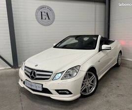 MERCEDES CLASSE E CABRIOLET E 220 MERCEDES-BENZ CLASSE E CABRIOLET 220 CDI 170 CH BVA SPORTLINE - 01/2012